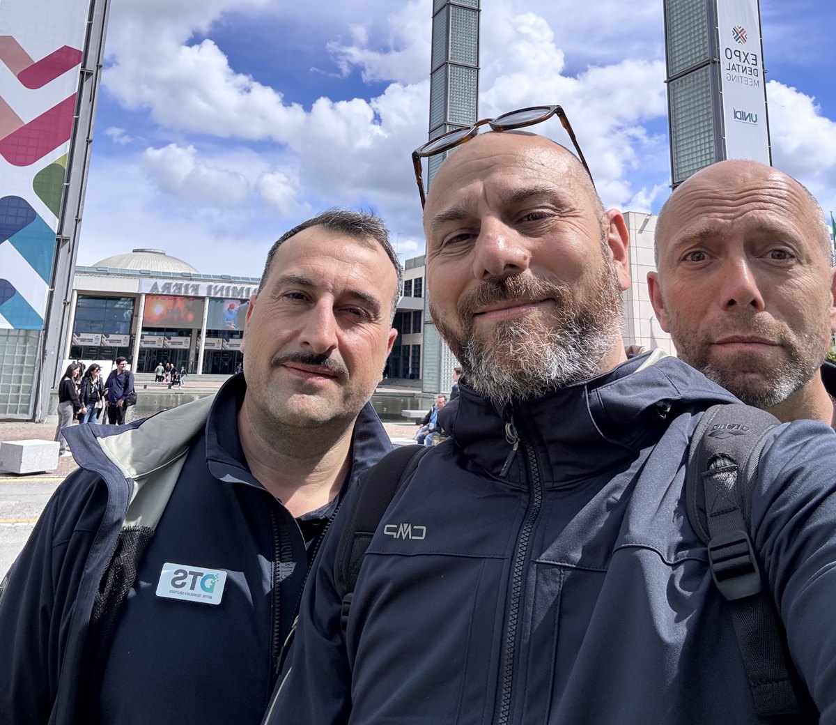 Il team DTS Marche in fiera